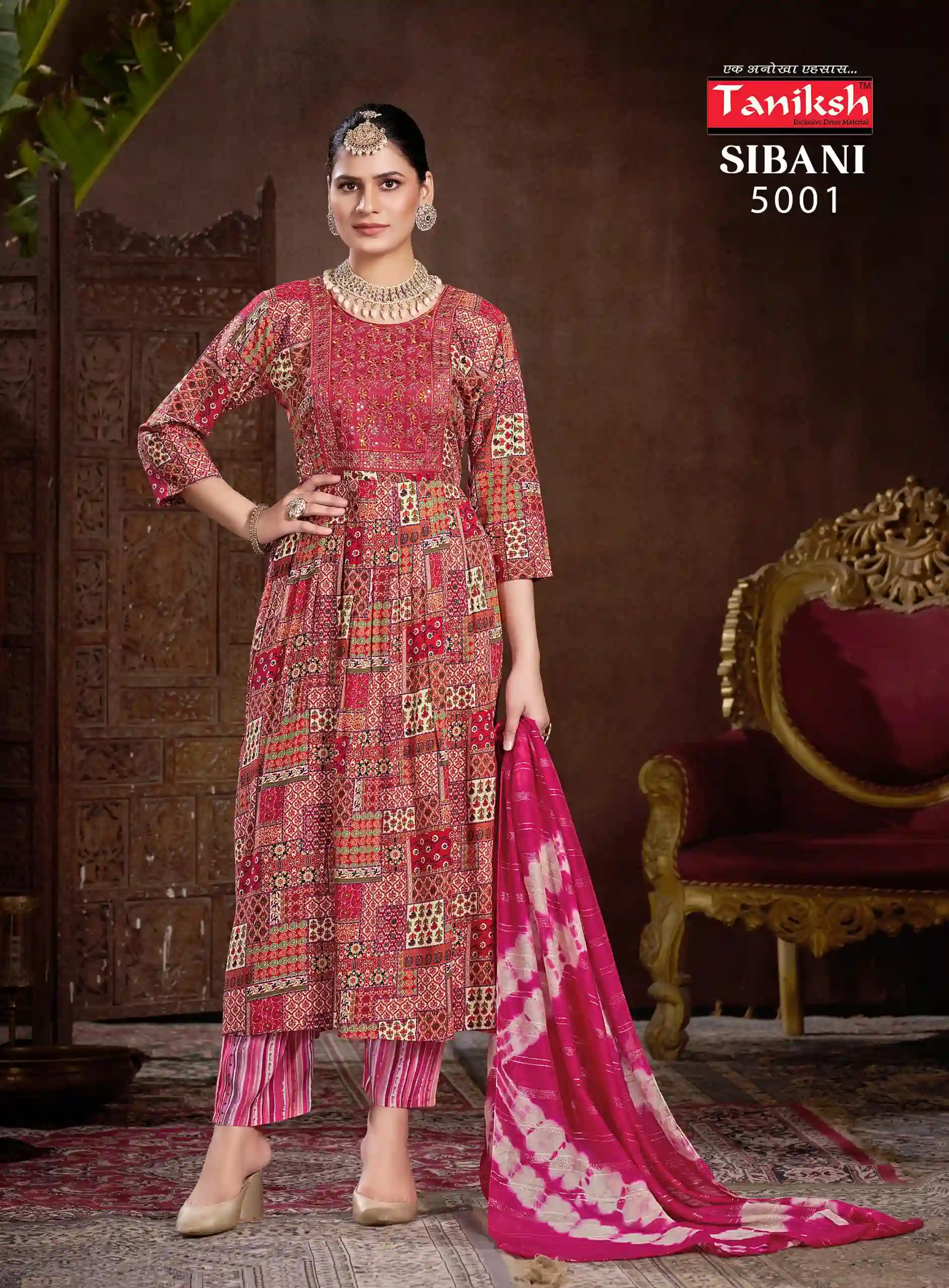 Taniksh Sibani Vol 5 Rayon Print Wholesale Readymade Salwar Suit Catalog — Wholesale Readymade Suit, MPA wholesale from Surat - Gallery Image 8